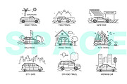Various cars industry, an Outline Icon by Vladimir Vihrev (Thumbnail 6 of 7)