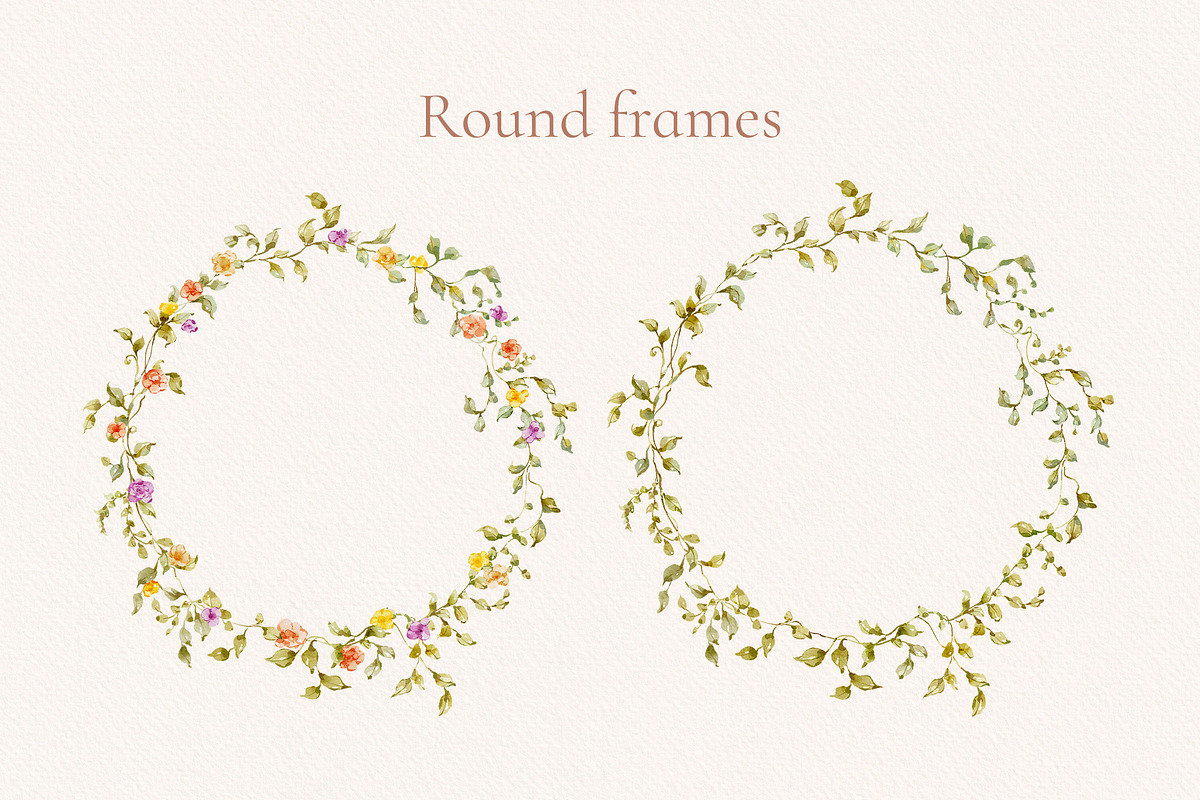 Wild Flower Clip art, a Decorative Illustration by Ekaproeka (Photo 7 of 10)