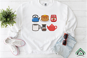 Cozy Breakfast Mini Embroidery x15, an Illustration by Craft Nest (Thumbnail 3 of 6)