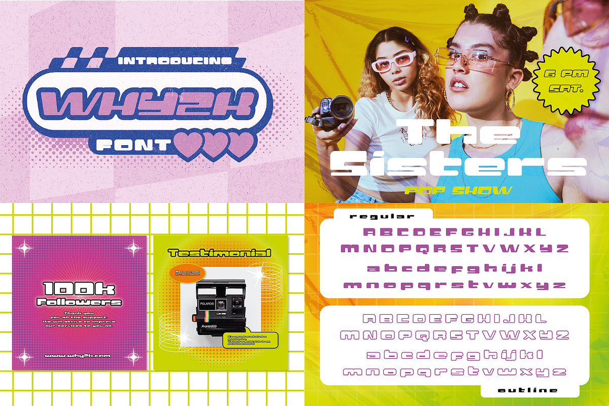 Futuristic Font Bundle - 93 Fonts!, a Sans Serif Font by HipFonts (Photo 9 of 13)