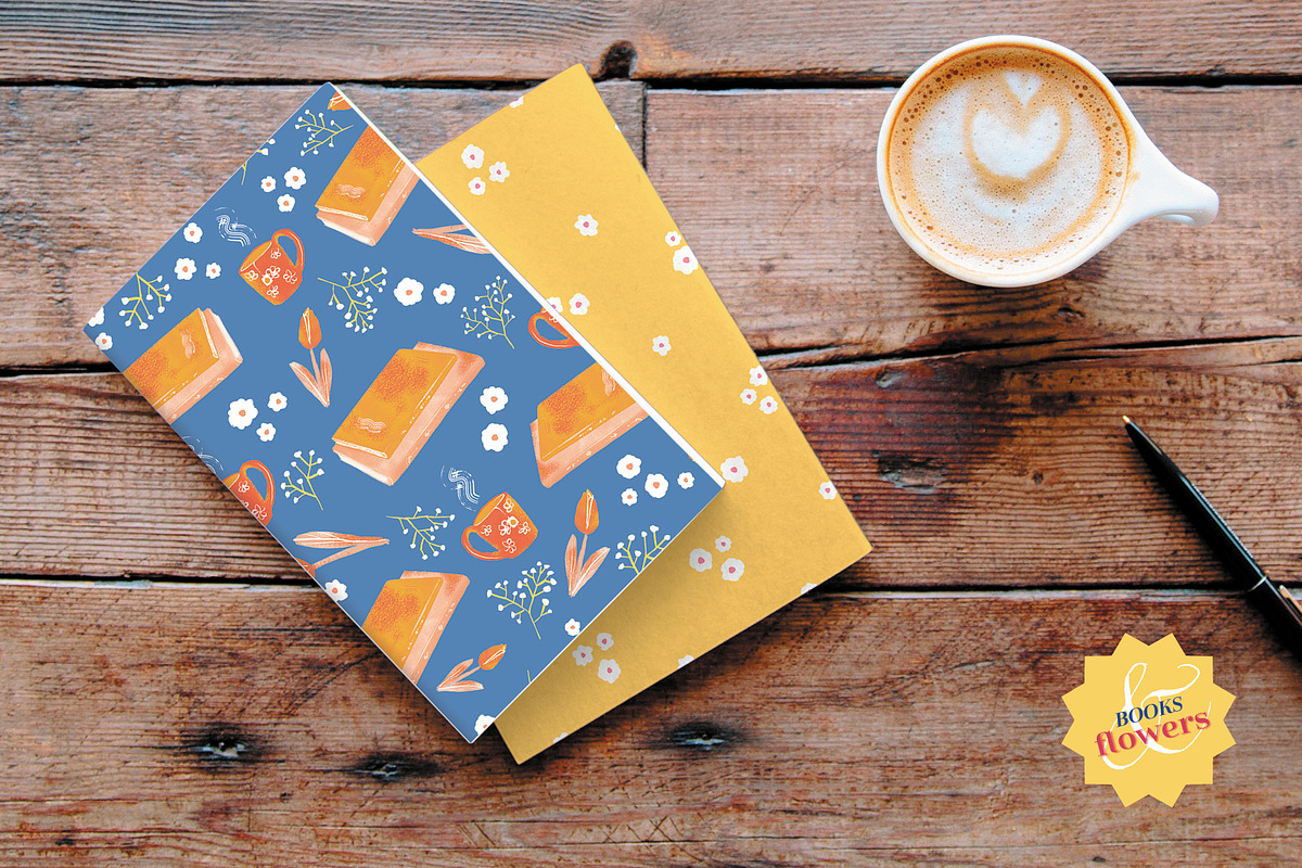 Books and Flowers, a Seasonal Illustration by Sara Zanello (Photo 7 of 11)