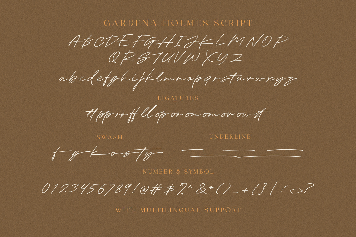 Gardena Holmes - Font Duo (+LOGOS), a Serif Font by Sarid Ezra (Photo 9 of 9)