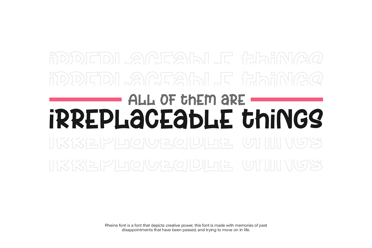 Rheina Font, a Font by Phoenix Dungeon (Photo 3 of 9)