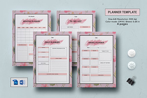 Printable Planner Template V12