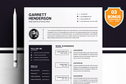 Resume/CV Bundle | 200+ for $29, a Resume Template by ResumeInventor (Thumbnail 124 of 207)