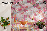 Blooming Floral Pattern Design, a Pattern Graphic by VOVU Studio (Thumbnail 7 of 10)