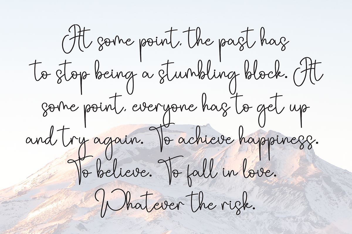 Marsmallow | Script Font, a Handwritten Font by Scratchones (Photo 6 of 9)