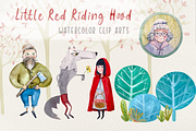 Fairy Tales Watercolor Bundle, an Education Illustration by Tati Bordiu (Thumbnail 2 of 16)