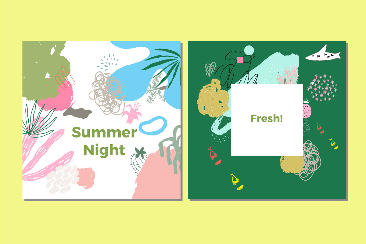 Forever Summer Land Abstract Design, a Pattern Graphic by Paperly Studio (Photo 5 of 5)
