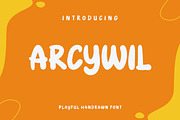 ARCYWIL, a Sans Serif Font by Ary_ngeblur (Thumbnail 1 of 3)