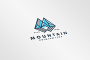 Mountain linear logo design, a Branding & Logo Template by mouze_art (Thumbnail 2 of 4)