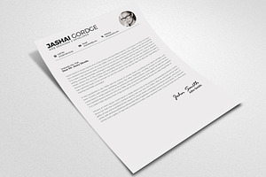 Clear MS Word Resume CV