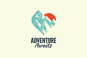 Love Mountains Badge, an Illustration by tetiana.svirska (Thumbnail 2 of 4)