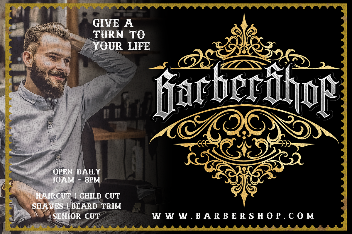 KINGSTOWN, a Blackletter Font by dansdesign (Photo 4 of 10)