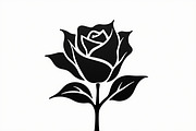 Rose Black Silhouette Decorative, an Illustration by Amazin_art (Thumbnail 2 of 31)