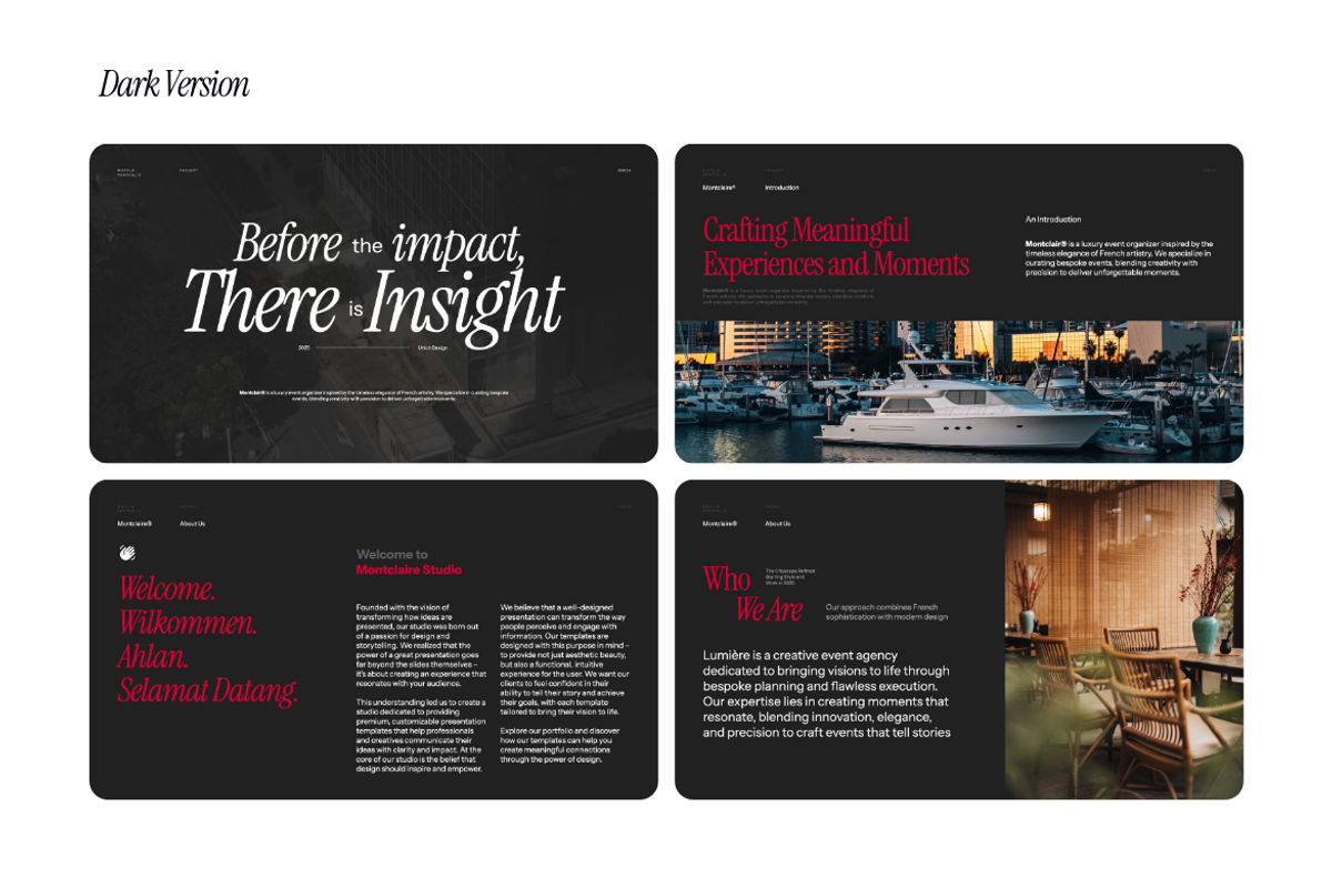 Montclair Creative Portfolio GSlide preview 2