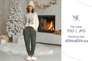 Women’s Pajama Mockup Adult Loungew, a Mockup by Mie Mockup Studio (Thumbnail 6 of 7)