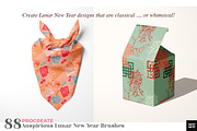 88 Procreate Lunar New Year Brushes, a Brush Add-On by CC CREATIVE CO (Thumbnail 16 of 17)