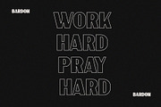10 Font - Bardon Font Family, a Sans Serif Font by sabrcreative (Thumbnail 4 of 9)
