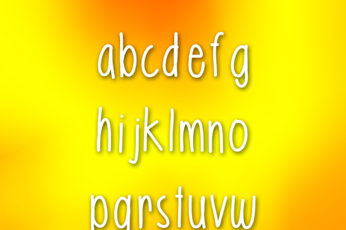 Ella Hand Drawn Font preview 4