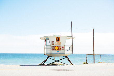 Lifeguard tower stock photo containing lifeguard and tower
