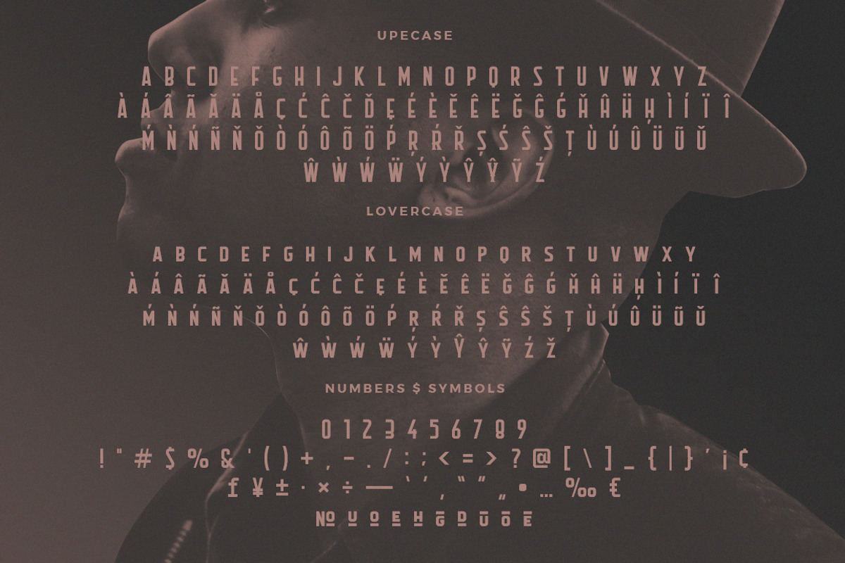 Flathead Round Vintag Typeface Font preview 7