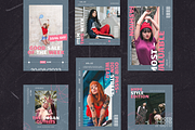 Fashion Instagram template - Stageou, a Social Media Template by Gibcreat (Thumbnail 2 of 4)