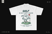 Retro Golf Character Designs Bundle, a Sport Illustration by shaondesigns (Thumbnail 2 of 6)