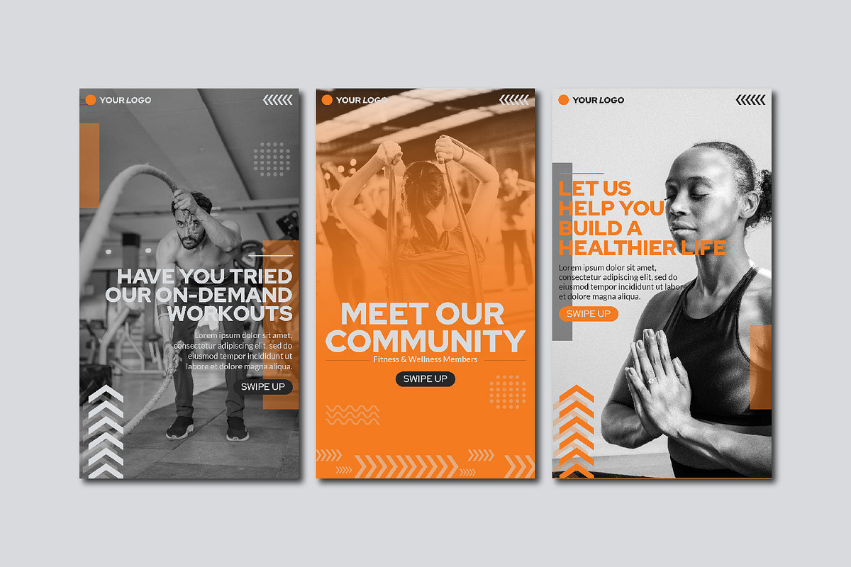 Fitness and Wellness Instagram Story, a Social Media Template by StreaksideStd (Photo 4 of 4)