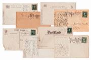 Authentic 1900's Holiday Postcards, an Object Graphic by patternpop studio (Thumbnail 3 of 3)