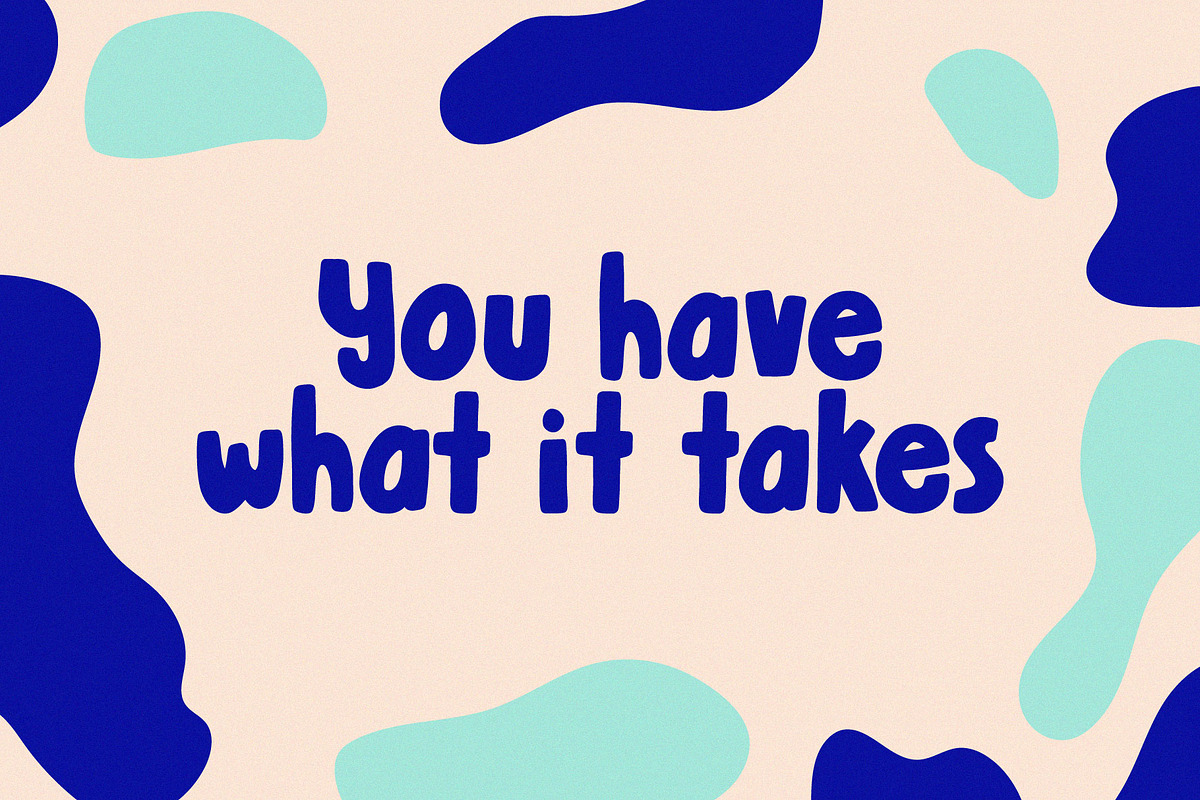 Stomping Grounds • Bubble Font, a Sans Serif Font by Becky Simpson (Photo 15 of 21)