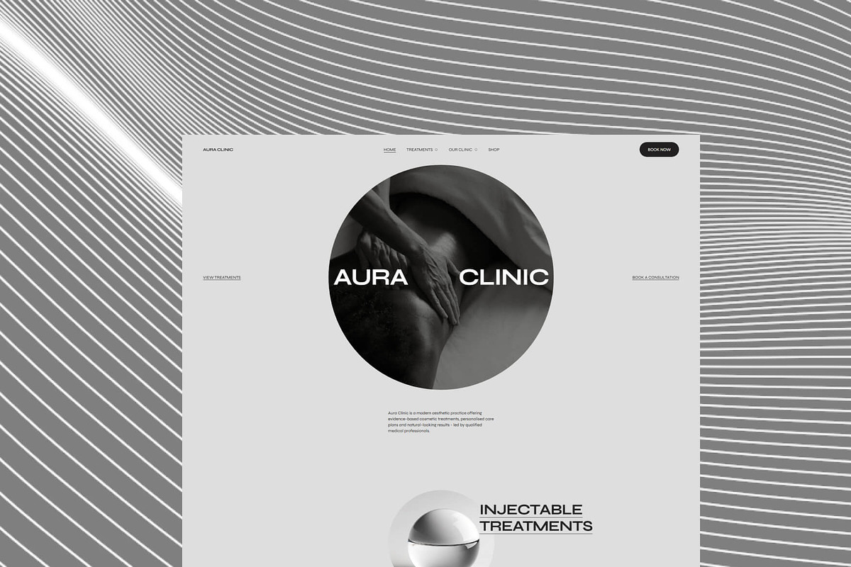 Aura Clinic - Squarespace Template, a Squarespace Template by Gem Media (Photo 3 of 6)