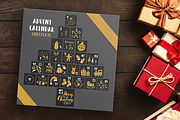Christmas Advent Calendar v2, a Decorative Illustration by Lemon Workshop (Thumbnail 4 of 5)