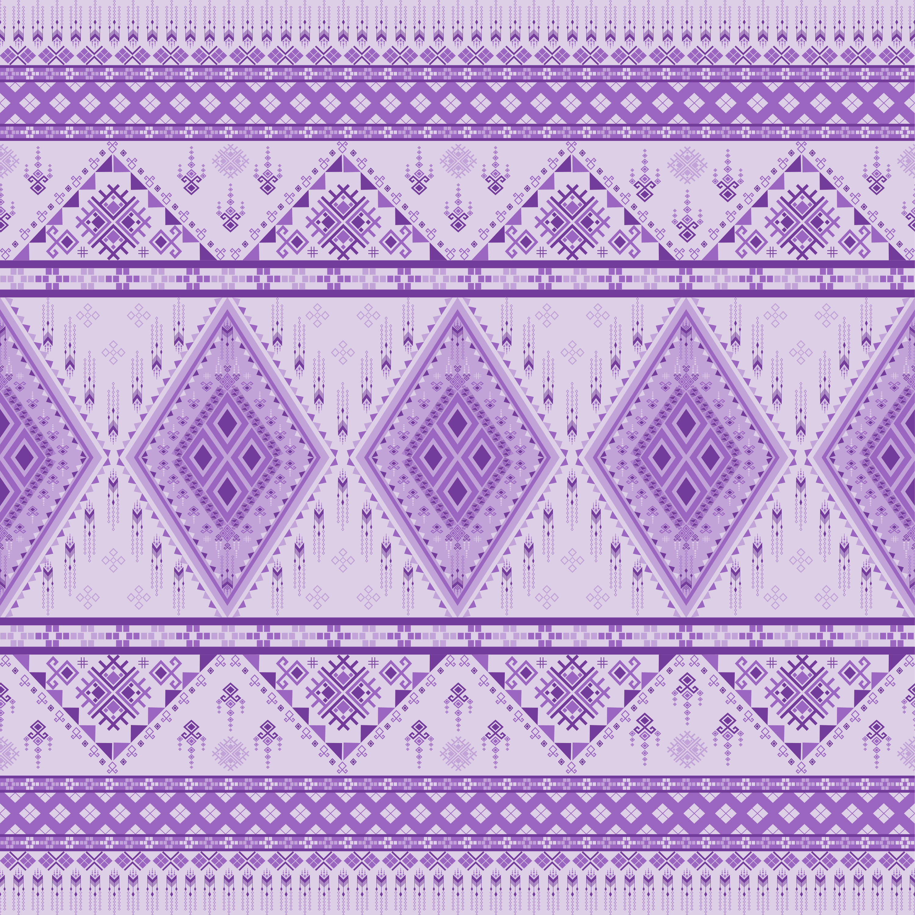 purple native American pattern