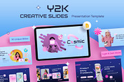 Y2K Creative Slides Google Slides, a Presentation Template by New Coral Design (Thumbnail 1 of 6)