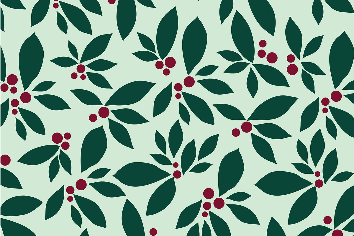 Merry Holiday Christmas Patterns, a Pattern Graphic by Haute Papier (Photo 2 of 4)