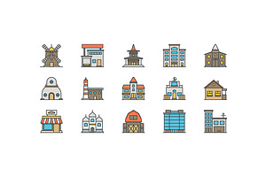 Building icons