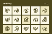 1500 Bird Logo Art Set, a Solid Icon by Creative Stall (Thumbnail 10 of 38)