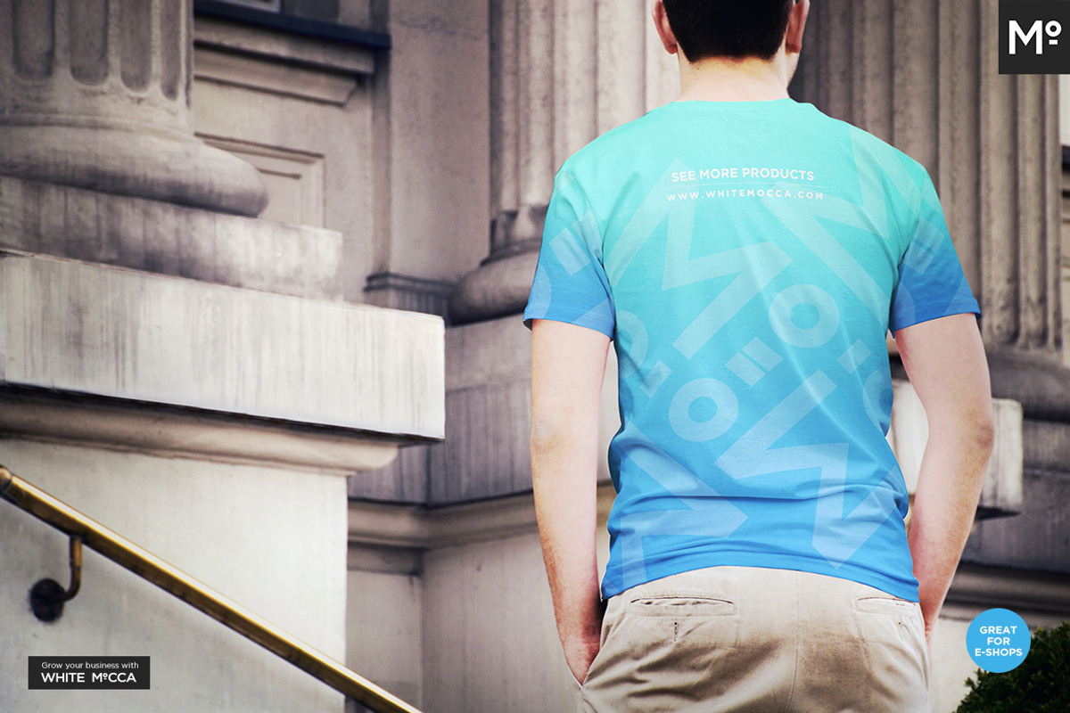The City Series T-shirt Mock-up Pack, a Shirt Mockup by BlackMocca (Photo 10 of 24)