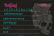 Bonyland Blackletter Font, a Blackletter Font by alit design (Thumbnail 12 of 15)