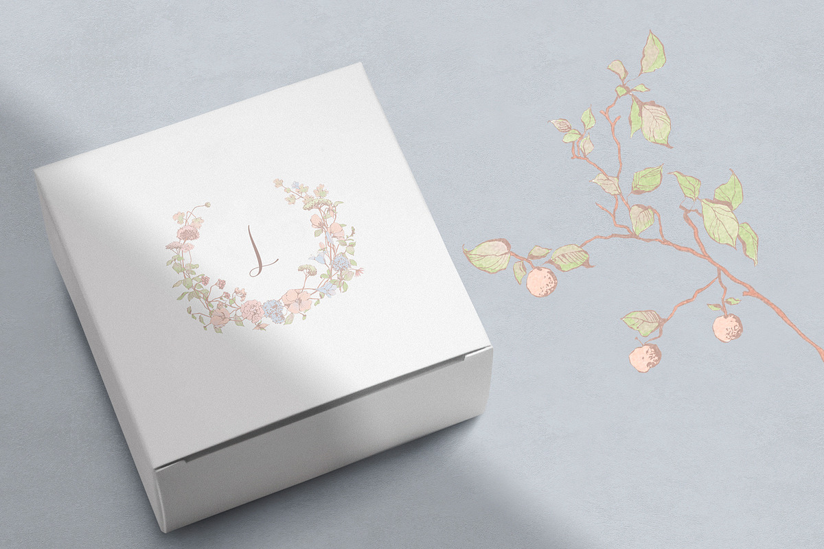 Pastel Floral collection, an Illustration by Sensual Art (Photo 9 of 10)