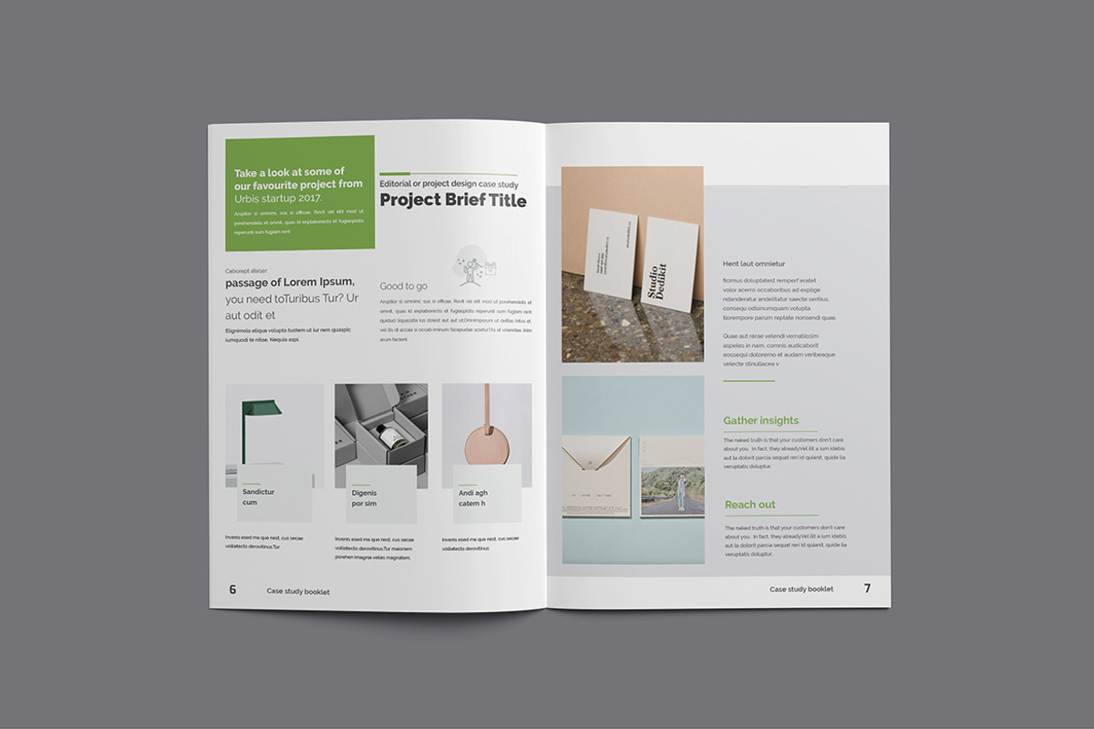 Case Study Booklet, a Brochure Template by Addaxx (Photo 5 of 8)