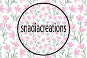 Wildflower Meadow, a Pattern Graphic by snadiacreations (Thumbnail 2 of 7)