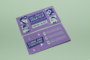 Purple Halloween Sale Voucher, a Card Template by graphicook (Thumbnail 2 of 3)