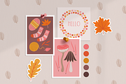 Autumn Time Kit, a Seasonal Illustration by miumiu (Thumbnail 2 of 16)