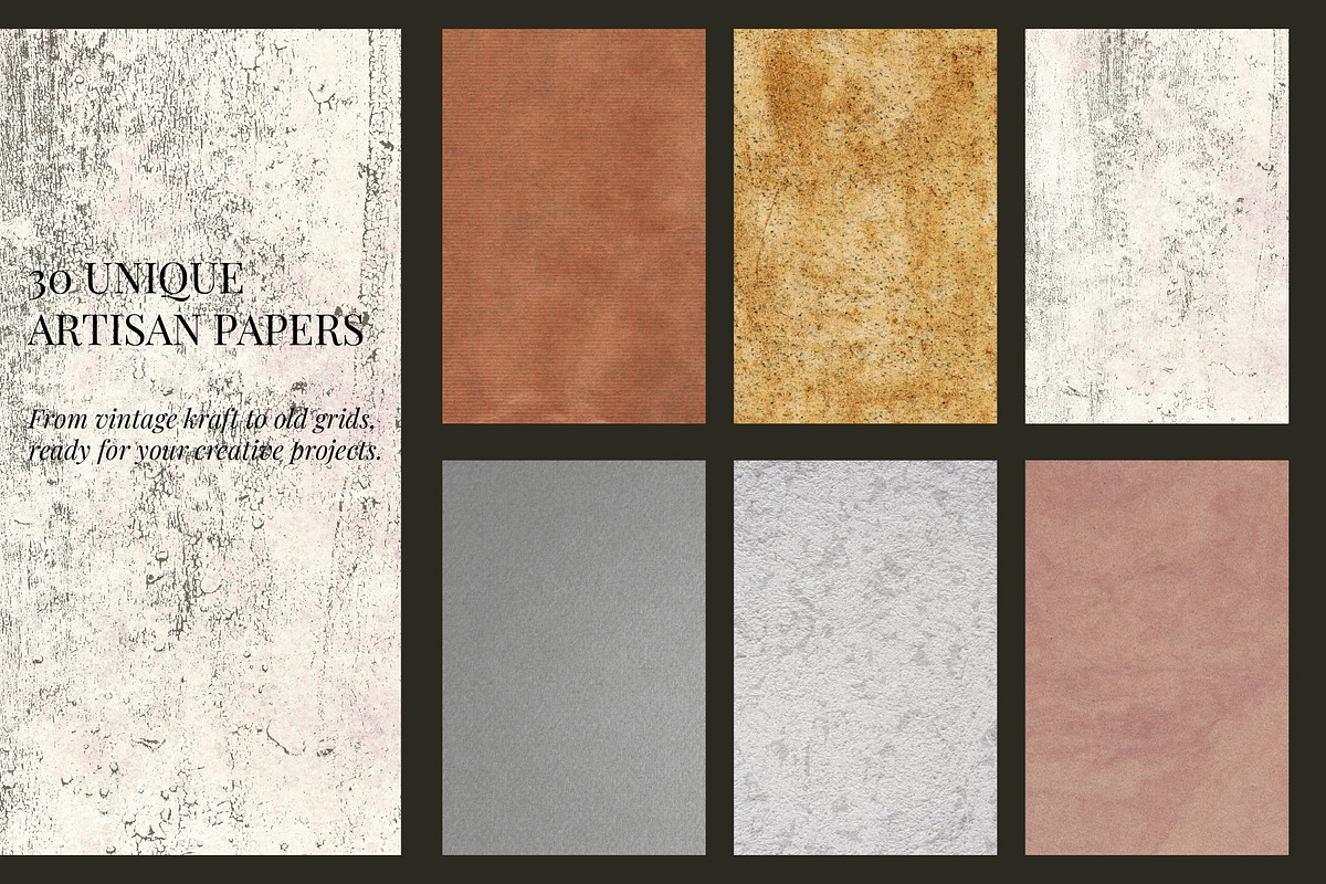 Paper Textures Collection, a Texture Graphic by Le.nart (Photo 6 of 12)