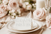 Wedding Place Card Mockup PSD, a Packaging Mockup by Bijou Bay (Thumbnail 1 of 2)