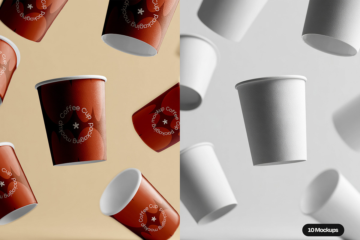 Food Packaging Mockup Bundle, a Cups & Container Mockup by Mego-studio (Photo 2 of 10)