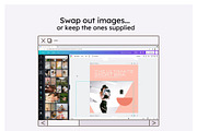 Fitness Instagram Feed Template, a Social Media Template by Cultive Creative (Thumbnail 7 of 13)
