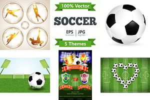 Soccer Posters and Concepts, a Decorative Illustration by TAlex